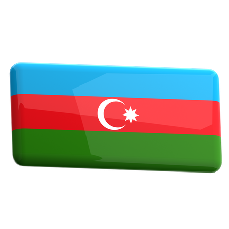 Aserbaidschan  3D Icon