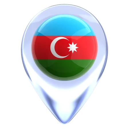 Aserbaidschan  3D Icon