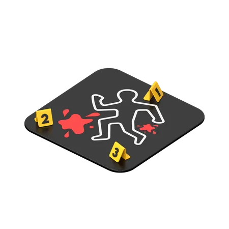 Asesinato  3D Icon