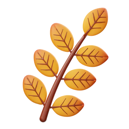 Ash Leaf  3D Icon