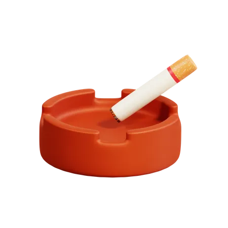 Ashtray  3D Icon