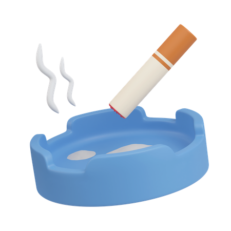 Ashtray  3D Icon