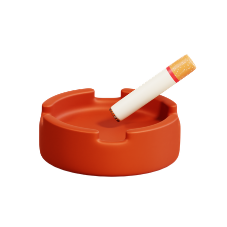 Ashtray  3D Icon
