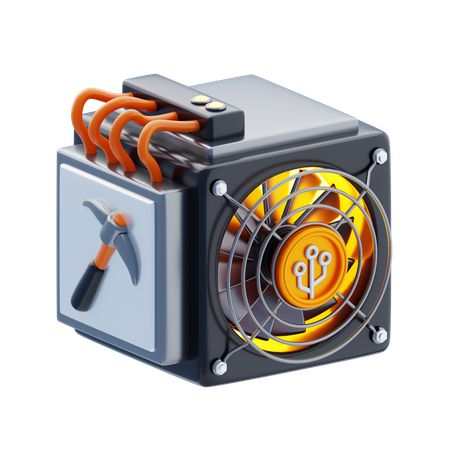 Asic Miner  3D Icon