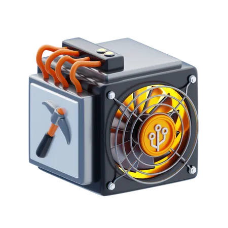 Asic Miner  3D Icon