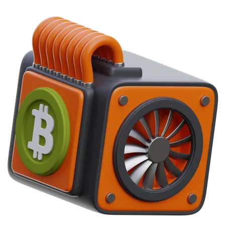 ASIC-Miner-Hardware  3D Icon