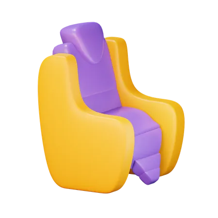 Asiento  3D Icon