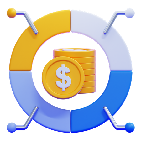 Asignación de activos  3D Icon