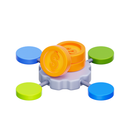 Asignación de activos  3D Icon