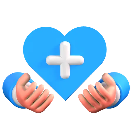 Apoyo sanitario  3D Icon