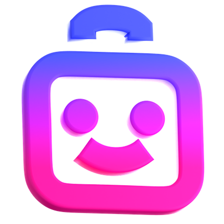 Asistente de chatbot  3D Icon