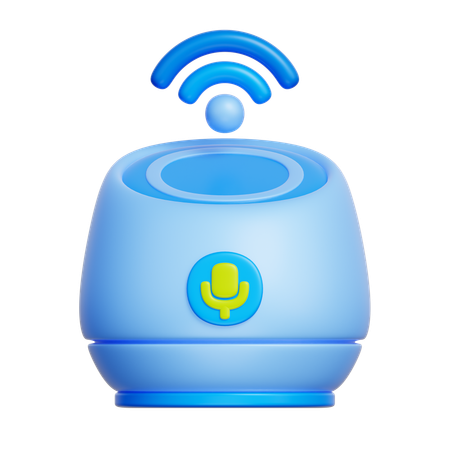 Asistente inteligente  3D Icon