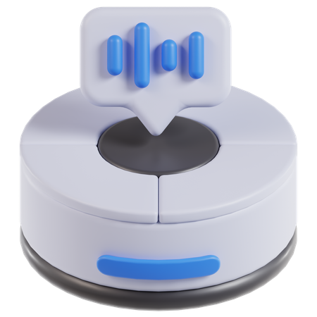 Asistente inteligente  3D Icon