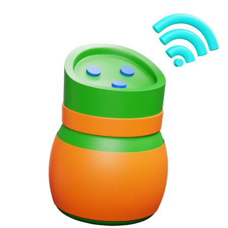 Asistente inteligente  3D Icon