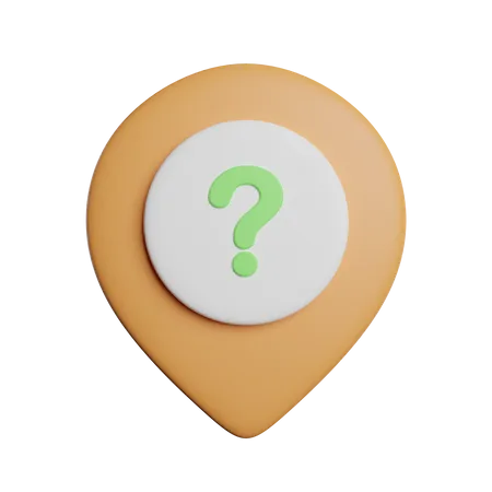 Ask Location Maps 3D Icon