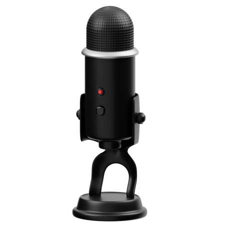 Microfone asmr  3D Icon