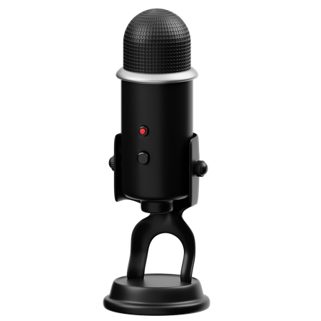 ASMR Microphone  3D Icon