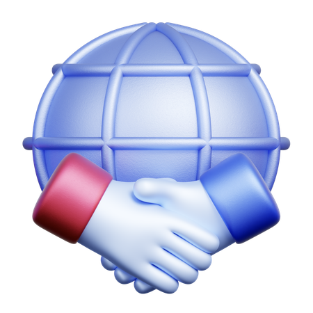 Asociación global  3D Icon