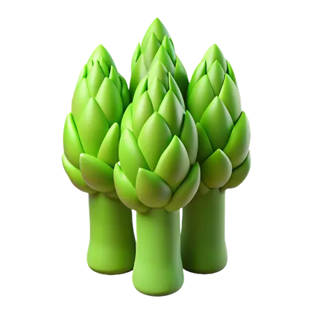 Asparagus  3D Icon