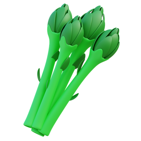 Asparagus  3D Icon