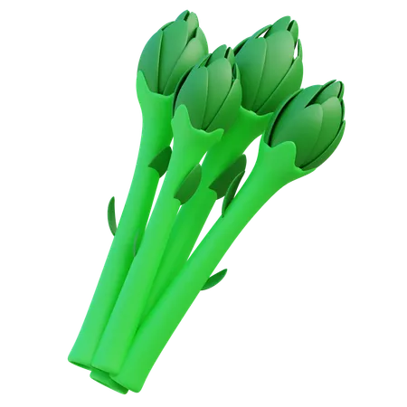 Asparagus  3D Icon