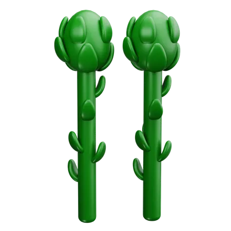 Asparagus  3D Icon