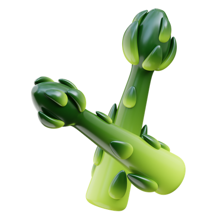 Asparagus  3D Icon