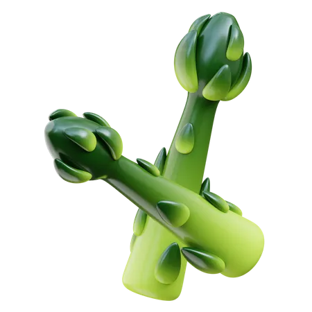 Asparagus  3D Icon