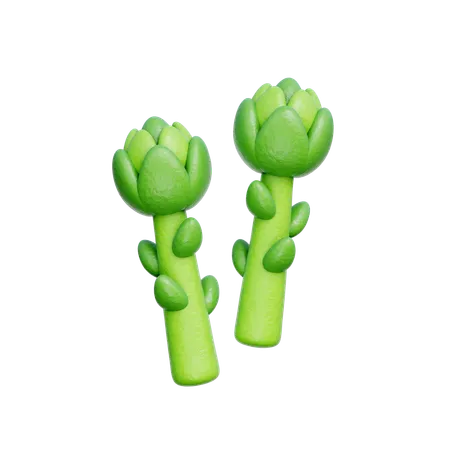 Asparagus  3D Icon