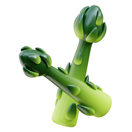 Asparagus  3D Icon