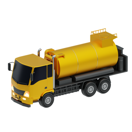 Asphalt distributor  3D Icon