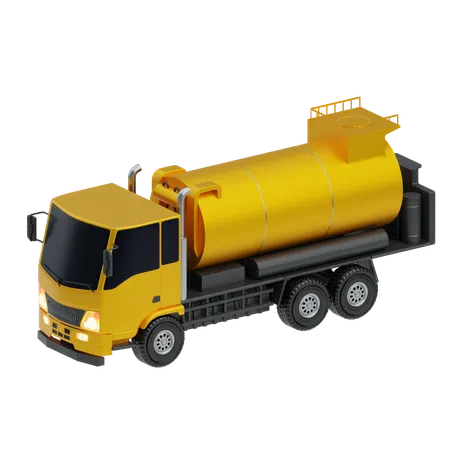 Asphalt distributor  3D Icon