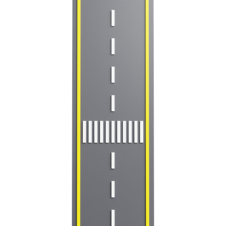 Asphalt Road  3D Icon