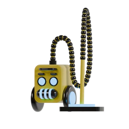 Aspirador inteligente  3D Icon