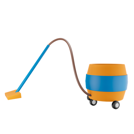 Aspirateur  3D Illustration