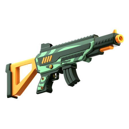 Assault Riffle  3D Icon