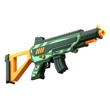 Assault Riffle  3D Icon