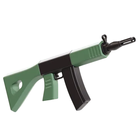 Assault Rifle  3D Icon