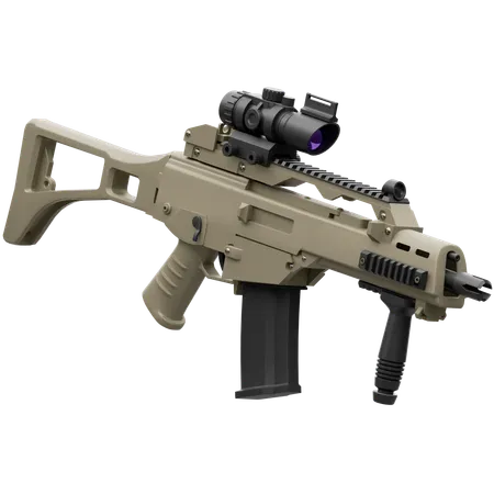 돌격 소총  3D Icon