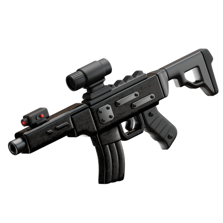 Assault Rifle  3D Icon