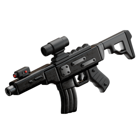 Assault Rifle  3D Icon