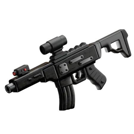 Assault Rifle  3D Icon