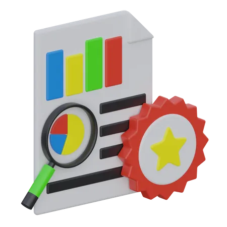 Assessment  3D Icon