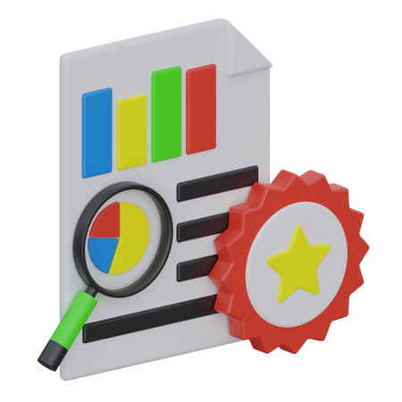 Assessment  3D Icon