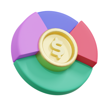 Asset Allocation  3D Icon