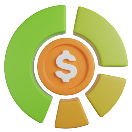 Asset Allocation  3D Icon