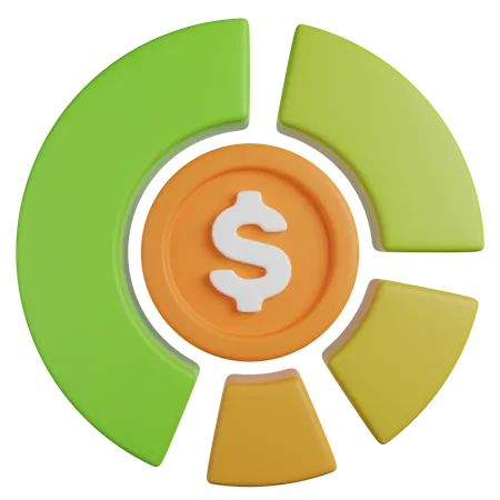 Asset Allocation  3D Icon