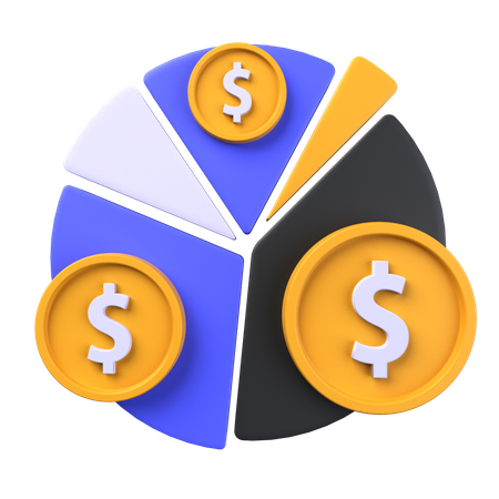 Asset Allocation  3D Icon