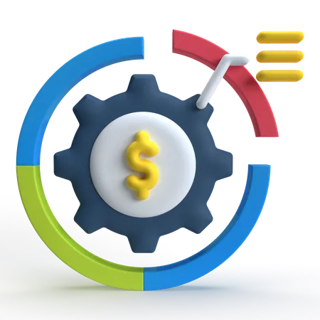 Asset Management  3D Icon