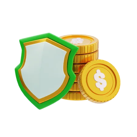 Asset Protection  3D Icon